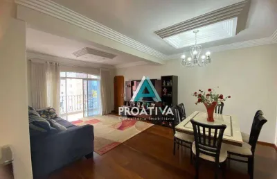 Apartamento à venda, 162 m² por r$ 730.000,00 - centro - santo andré/sp
