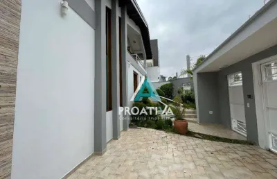Sobrado com 3 dormitórios, 495 m² - ve ou aluguel - vila scarpelli - santo andré/sp