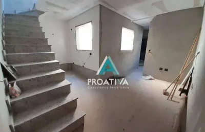 Cobertura com 2 dormitórios à venda, - vila pires - santo andré/sp