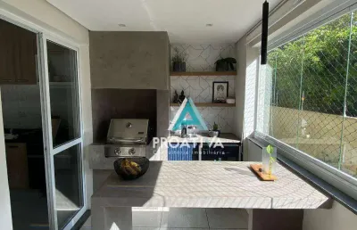 Apartamento à venda, 110 m² por r$ 745.000,05 - vila valparaíso - santo andré/sp