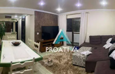 Apartamento à venda, 110 m² por r$ 700.000,07 - vila valparaíso - santo andré/sp