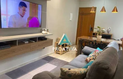 Cobertura com 2 dormitórios à venda, 90 m² - vila alpina - santo andré/sp