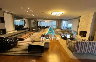Apartamento à venda, 359 m² por r$ 4.250.000,01 - jardim - santo andré/sp