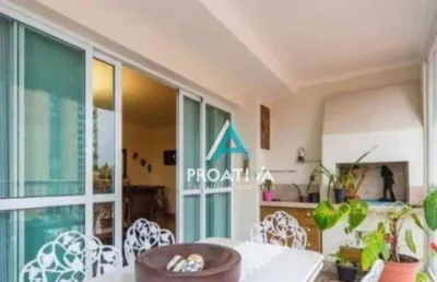 Apartamento com 3 dormitórios à venda, 192 m²  - campestre - santo andré/sp