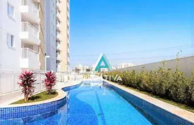 Apartamento com 2 dormitórios à venda, 64 m²- campestre - santo andré/sp