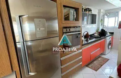 Apartamento com 1 dormitório à venda, 57 m² por r$ 425.000,00 - vila alpina - santo andré/sp