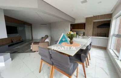 Apartamento com 3 dormitórios à venda, 160 m² - vila guiomar - santo andré/sp