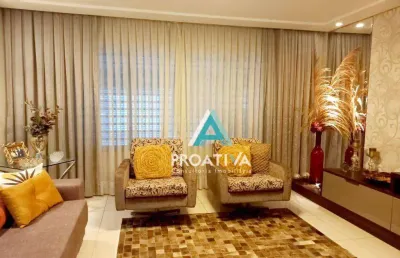 Sobrado com 3 dormitórios à venda, 206 m²- jardim bela vista - santo andré/sp