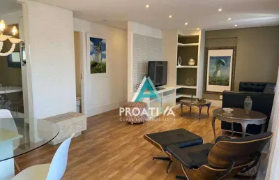 Apartamento com 3 dormitórios para alugar, 128 m² por r$ 6.500,00/mês - centro - santo andré/sp