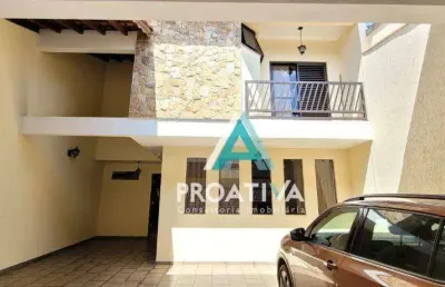 Sobrado com 4 dormitórios à venda, 224 m²- vila floresta - santo andré/sp