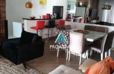 Apartamento com 3 dormitórios à venda, 126 m² - jardim bela vista - santo andré/sp