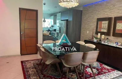 Sobrado com 3 dormitórios à venda, 210 m² por r$ 1.300.000,00 - vila guiomar - santo andré/sp