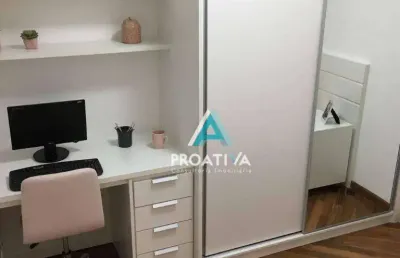 Apartamento à venda, 86 m² por r$ 816.000,00 - vila alzira - santo andré/sp