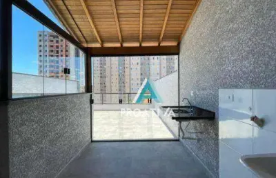 Cobertura à venda, 94 m² por r$ 458.000,05 - utinga - santo andré/sp