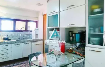 Apartamento com 3 dormitórios à venda, 110 m² - jardim - santo andré/sp