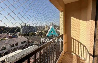 Apartamento com 3 dormitórios à venda, 104 m² - vila bocaina - mauá/sp