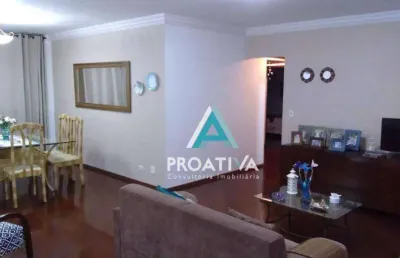 Apartamento com 3 dormitórios à venda, 142 m² - santa paula - são caetano do sul/sp