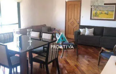 Apartamento com 4 dormitórios à venda, 143 m² - vila guiomar - santo andré/sp