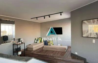 Cobertura com 2 dormitórios à venda, 148 m²- vila bastos - santo andré/sp