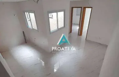 Cobertura com 2 dormitórios à venda, 73 m² por r$ 515.000,00 - vila assunção - santo andré/sp