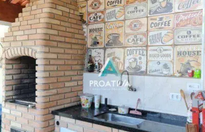 Cobertura com 2 dormitórios à venda, 127 m² por r$ 410.000,00 - utinga - santo andré/sp