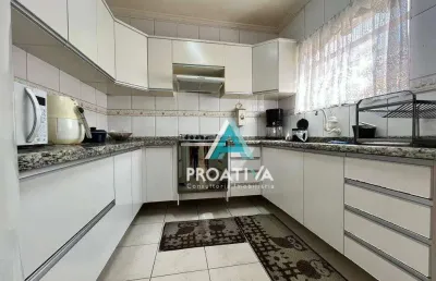 Sobrado à venda, 230 m² por r$ 580.000,00 - parque marajoara - santo andré/sp