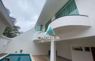 Sobrado, 180 m² - venda por r$ 3.500.000,08 ou aluguel por r$ 15.500,00/mês - jardim - santo andré/sp