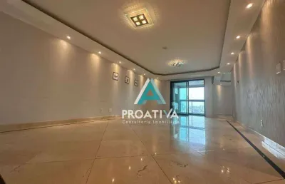 Apartamento com 4 dormitórios, 215 m² - venda  ou aluguel - jardim - santo andré/sp