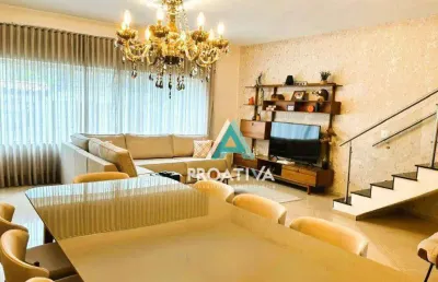 Sobrado com 3 dormitórios à venda, 286 m² - vila alpina - santo andré/sp