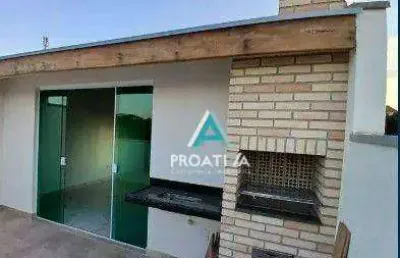 Cobertura com 2 dormitórios à venda, 94 m² por  - vila curuçá - santo andré/sp