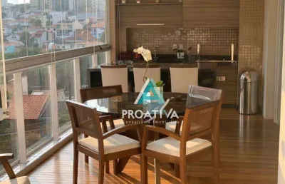 Apartamento à venda, 227 m² por r$ 3.200.000,00 - jardim - santo andré/sp