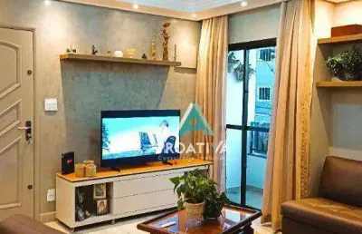 Apartamento com 3 dormitórios à venda, 89 m² por r$ 682.000,05 - vila curuçá - santo andré/sp