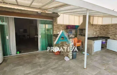 Cobertura com 4 dormitórios à venda, 230 m² - jardim santo antônio - santo andré/sp