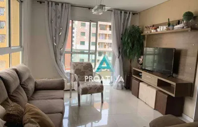 Apartamento com 3 dormitórios à venda, 130 m² - jardim bela vista - santo andré/sp
