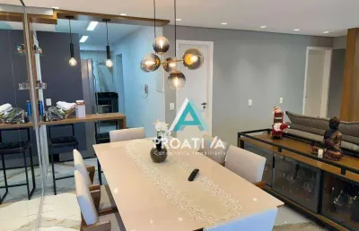 Apartamento com 3 dormitórios à venda, 114 m²- centro - santo andré/sp