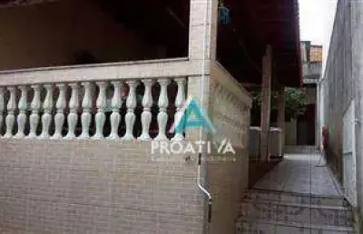 Casa com 2 dormitórios à venda, 147 m² - santa maria - santo andré/sp