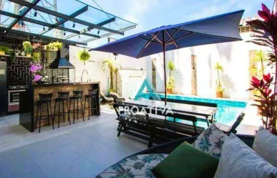 Sobrado à venda, 386 m² por r$ 2.800.000,00 - vila pires - santo andré/sp