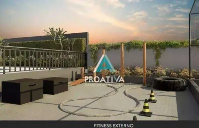 Apartamento com 2 dormitórios à venda, 62,46 m² por r$ 606.000 - campestre - santo andré/sp