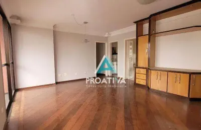 Apartamento com 3 dormitórios, 160 m² - venda por r$ ou aluguel por - centro - santo andré/sp