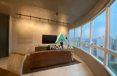 Apartamento com 3 dormitórios à venda, 110 m² - jardim - santo andré/sp