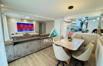 Apartamento com 3 dormitórios à venda, 110 m² por r$ 899.990,00 - casa branca - santo andré/sp