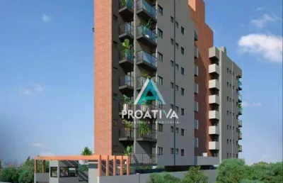 Apartamento com 2 dormitórios à venda, 52 m² por r$ - campestre - santo andré/sp