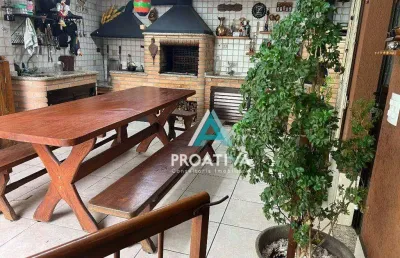 Casa com 4 dormitórios à venda, 232 m² por r$ - jardim bela vista - santo andré/sp