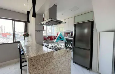 Cobertura à venda, 180 m² por r$ 1.270.000,00 - santa maria - são caetano do sul/sp