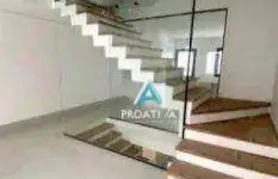 Sobrado com 3 dormitórios à venda, 194 m² - vila pires - santo andré/sp