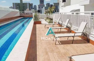 Apartamento com 2 dormitórios à venda, 54 m² - campestre - santo andré/sp