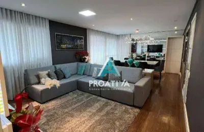 Apartamento com 3 dormitórios à venda, 180 m² - nova petrópolis - são bernardo do campo/sp