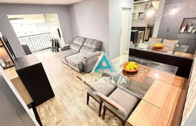 Apartamento com 3 dormitórios à venda, 70 m² por r$ 750.000,00 - jardim - santo andré/sp