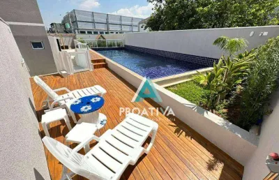 Apartamento com 2 dormitórios à venda, 54 m² - vila metalúrgica - santo andré/sp