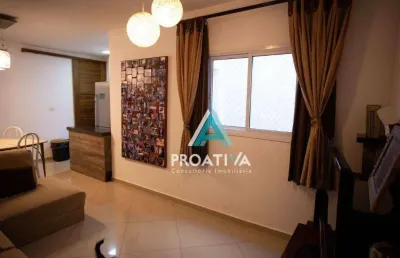 Cobertura com 3 dormitórios à venda, 144 m² - vila assunção - santo andré/sp